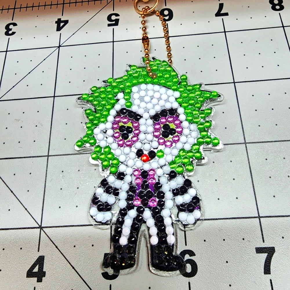 Halloween Slasher Baby Beetlejuice Keychain. (ONLY 1 AVAILABLE)